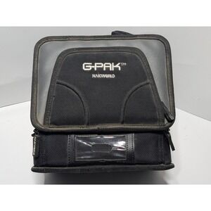 G-Pak Nakiworld GameCube Carrying Case - Black/Grey Travel Bag‎ Accessory